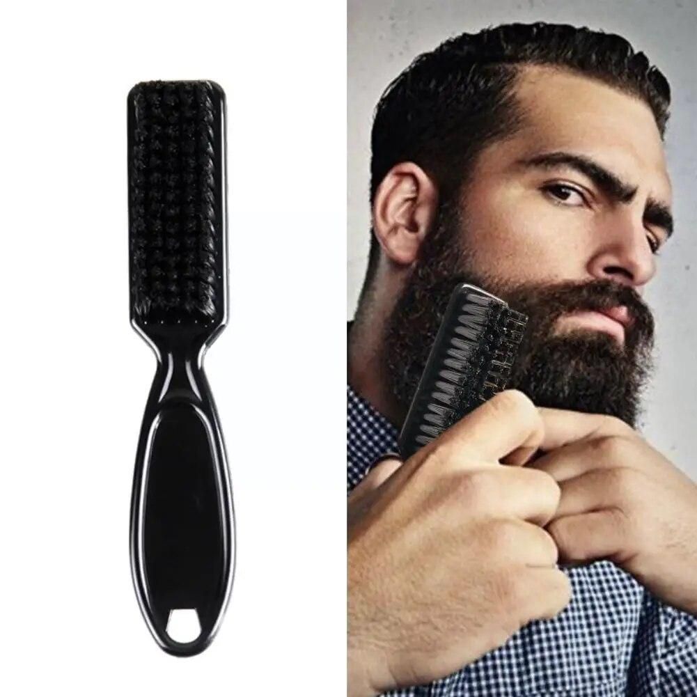 New Scissors Fade Brush Hairdressing Man Hair Comb Brush Beard Salon Tool Hair Supply Styling Barber X4E5