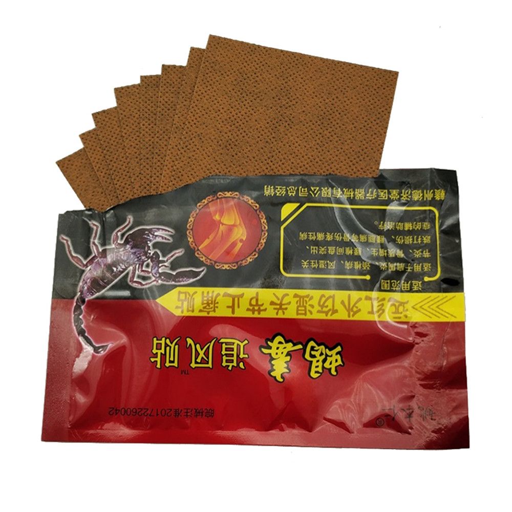 Patch Rheumatoid Scorpion Relieving Body Lumbar Plaster Massager Pain Pain 8pcs/bag Rheumatoid Arthritis Medicated Venom