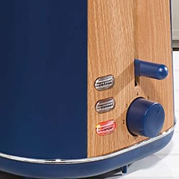 Sda1740ge Stockholm 2 Slice Matte Wood Effect Pop-up Toaster -800W