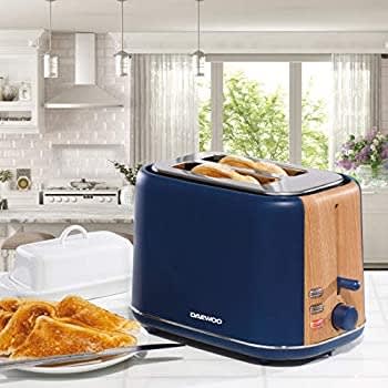 Sda1740ge Stockholm 2 Slice Matte Wood Effect Pop-up Toaster -800W