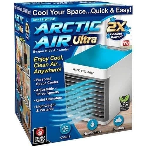 Mini Arctic Air Ultra Space Cooler -double Cooling Power-2x Cooling