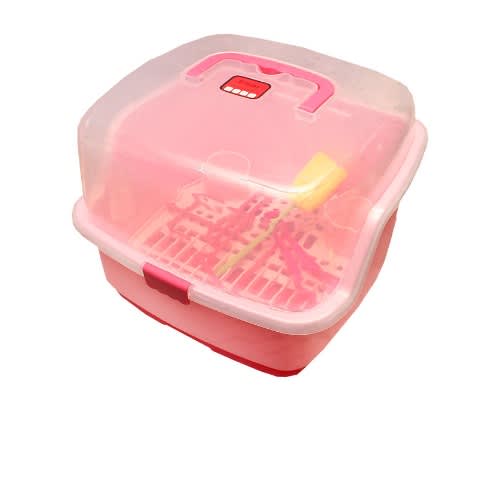 Bottle Feeding Sterilizer- Pink/Multicolor