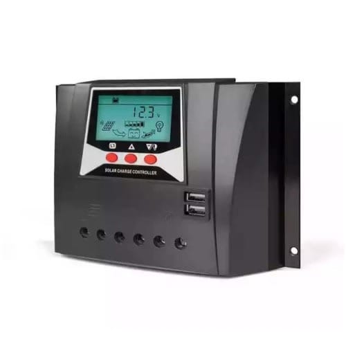Pwm Solar Charge Controller - 60a 12/24/36/48v