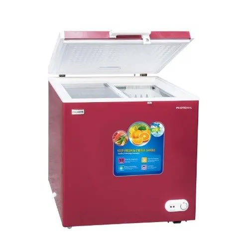 157l Fast Freezing Chest Freezer - Pv-cfrd325 Red