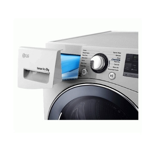 9kg Front Load Drying Washing Machine - 9066 A3f - Silver