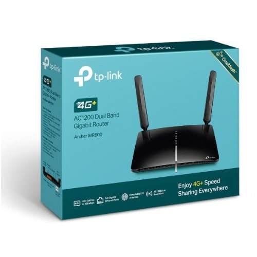 Archer Mr600 New 4g+ Cat6 Ac1200 High Speed Wireless Dual Band Gigabit Router