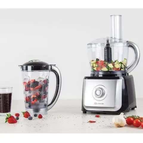 2-in-1 Food Processor & Blender