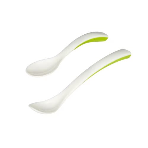 BOrja Baby Feeding Spoon - Cream/Green