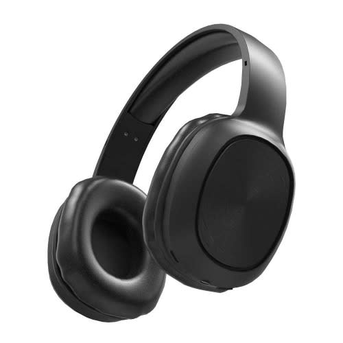 Sound Tec Pure Bass Fm Wireless Over-ear Headphone - Black