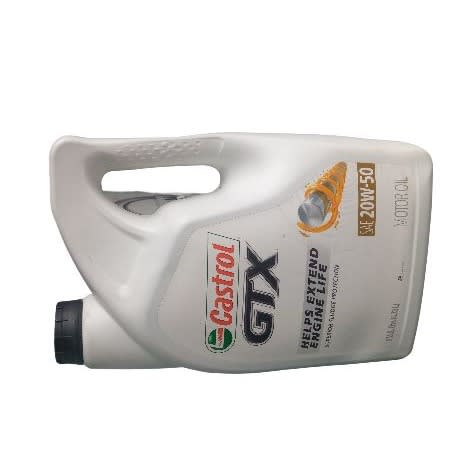 Castrol Gtx - 20w -50 Conventional ordinary Oil - 5 U.s Qts - 4.73l