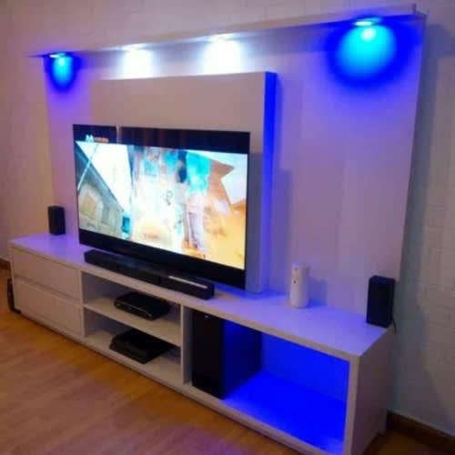 Standing Floating Entertainment Center For Tv - 70