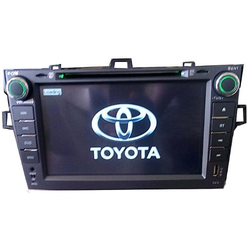 Toyota Corolla 08 To 2010 Car Dvd Player With Bluetooth, Aux., Usb, Sd Inputs + Camera