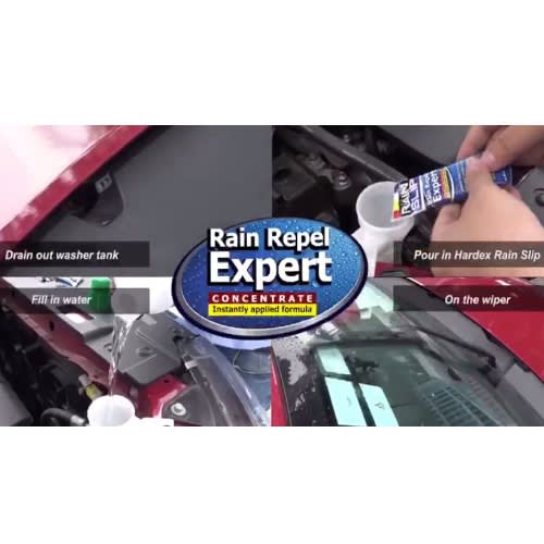 Hardex Rain Slip Rain Repel Expert - 15ml X 4pcs Pack.