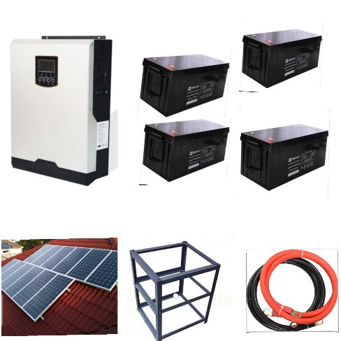 5kva 48v Hybrid Inverter+ Solar System
