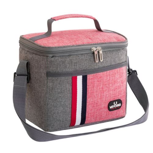Insulated Lunch Bag - Pink Mix