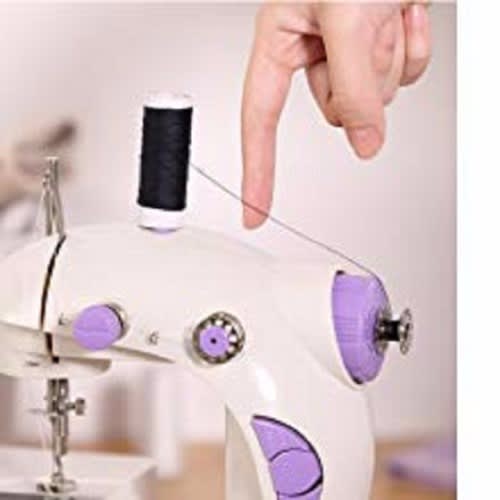 Desktop Sewing Machine  Portable Crafting Mending Machine With 12 Built-in Stitches