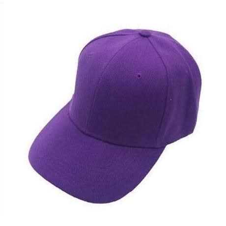 Plain Face Cap  - Unisex  - Purple