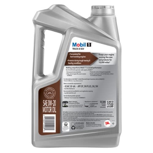 Mobil 1 - Truck & Suv 0w-20 Full Synthetic- 4.73l