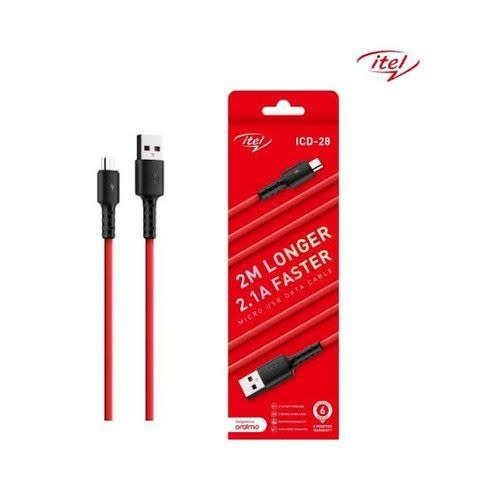 2.1a Charging Micro Usb Data Cable - 2m