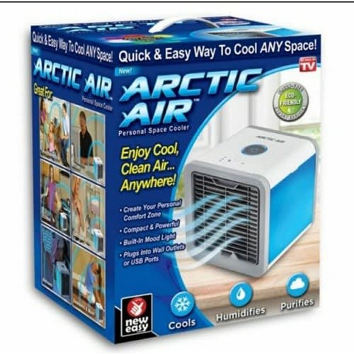 Arctic Portable Arctic Air Personal Space Cooler & Usb Mini Fan Mini Ac