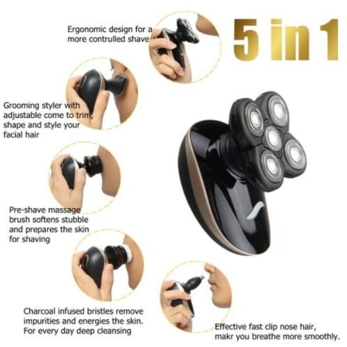 5 In 1 - Men Grooming  Shaver