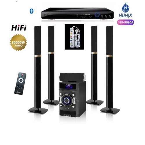 5.1ch Home Theatre Speaker + Free Lg Dvd + Free Extension-9090a