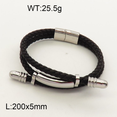 Men Leather Bracelet 03
