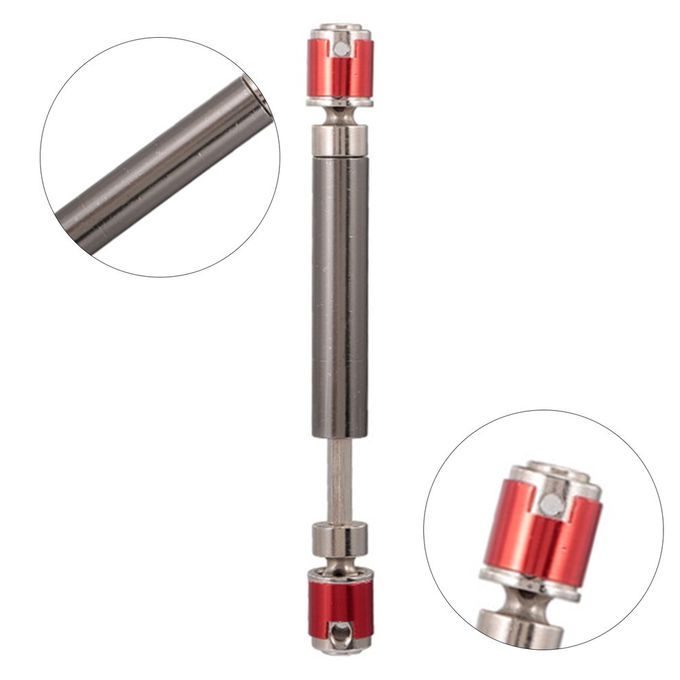 2P S    VD Drive Shaft Transmission 112-1 Mm For 1/10 R   Rawler  Ar-red
