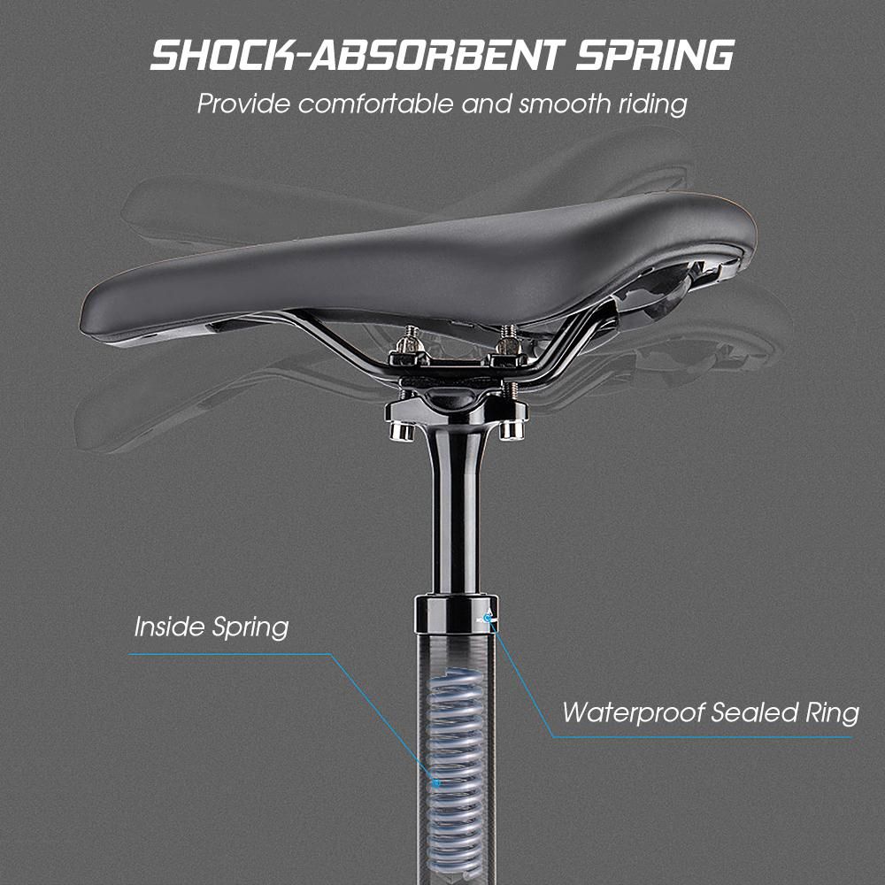 Suspension Bike Seatpost Shock Absorbent Bicycle Seat Post Adjustable Cycling Seat Tube