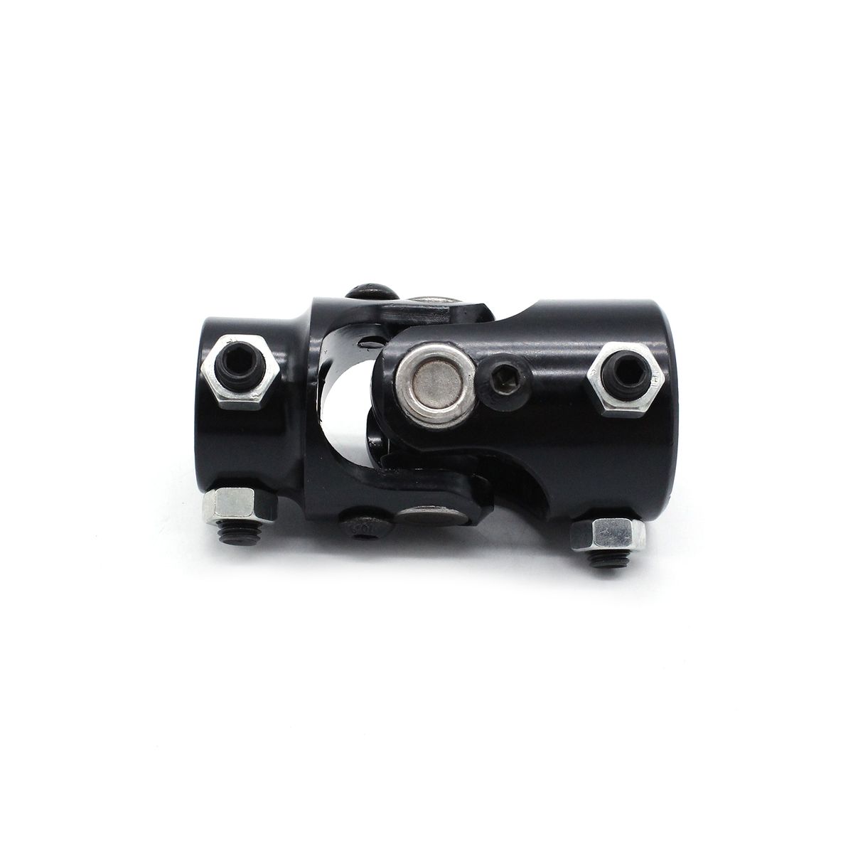 Steering U Joint Coupler 1in DD X 3/4in DD Black Powder