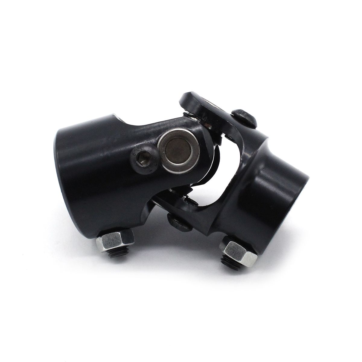 Steering U Joint Coupler 1in DD X 3/4in DD Black Powder