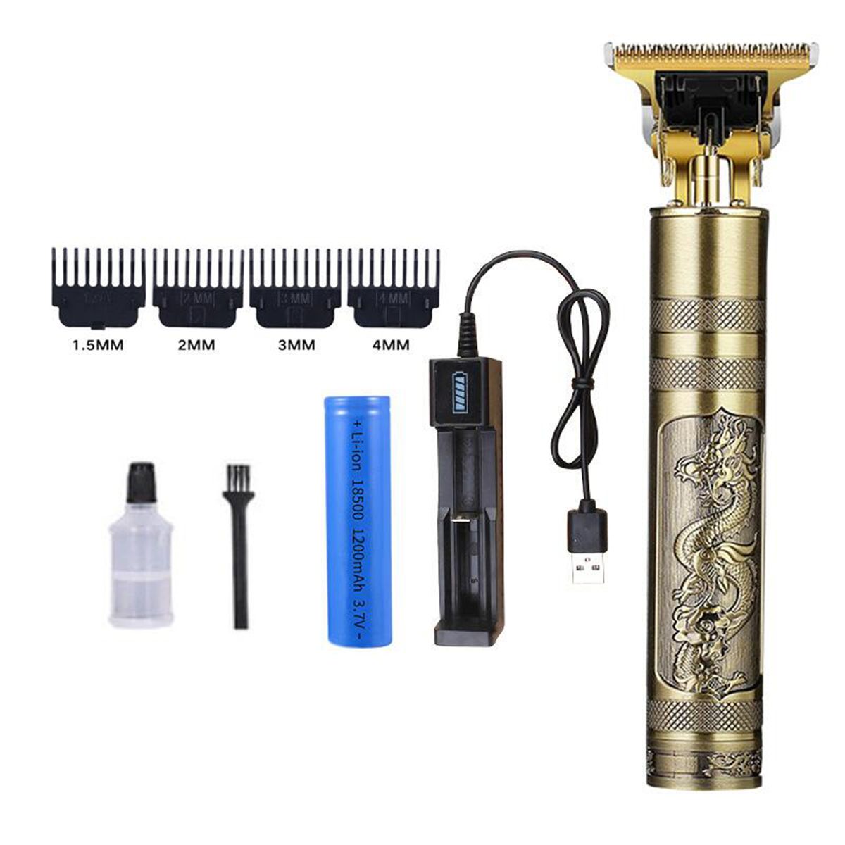 Oil Head Electric Hair Clipper Smooth Cutting High Speed Low