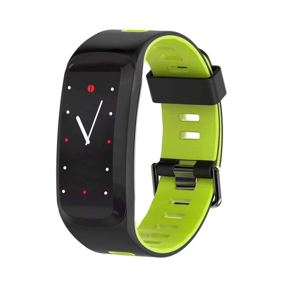 DT NO.1 F4 Smartwatch IPS Clock Heart Rate Multi-sport 30M Waterproof Smart Watch Multi-sport Mode Green