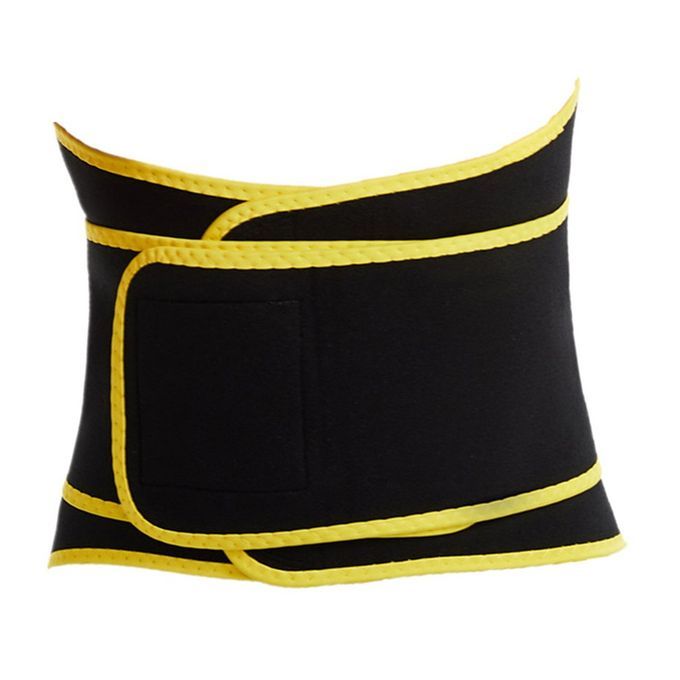 Vigorous Sweating Exer Ises Body Shaping And Abdomen Belts Slimming Belt-black-L