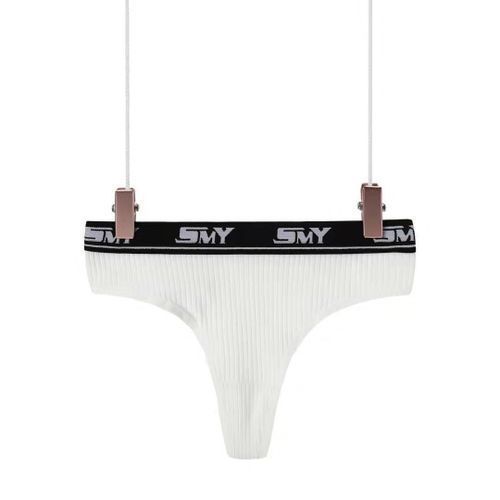 1 Pcs Lady T-back  Seamless Women Brief  Low Waist Elastic Soft Comfortable