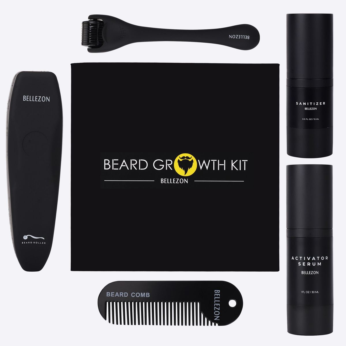 Beard Growth Kit-Black