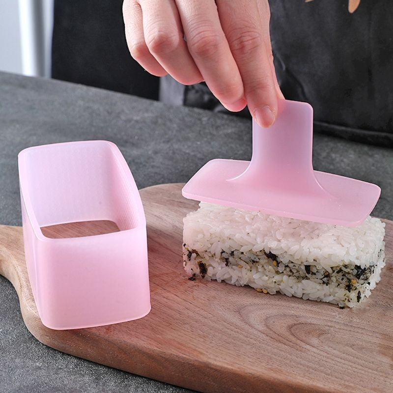 Sushi Making Kit Onigiri Mold Rectangular Hawaiian Spam Musubi Kimbab Restaurant Quality Onigiri Home Kitchen