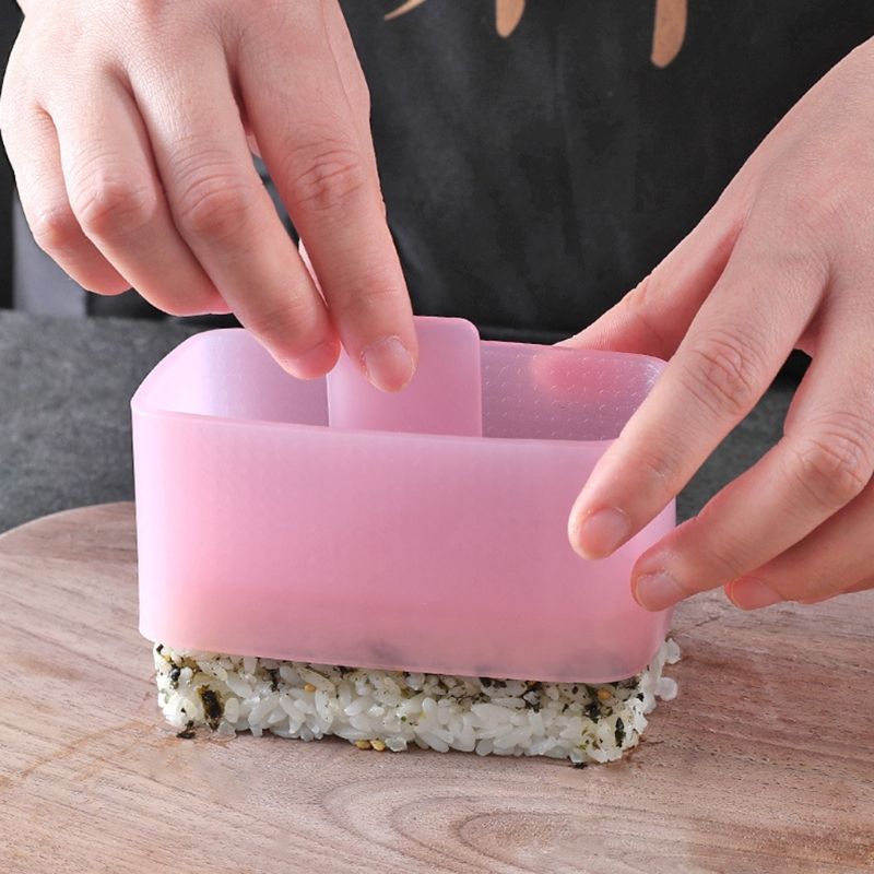 Sushi Making Kit Onigiri Mold Rectangular Hawaiian Spam Musubi Kimbab Restaurant Quality Onigiri Home Kitchen
