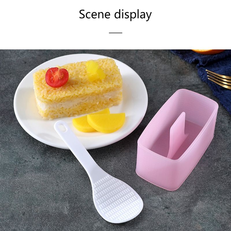 Sushi Making Kit Onigiri Mold Rectangular Hawaiian Spam Musubi Kimbab Restaurant Quality Onigiri Home Kitchen