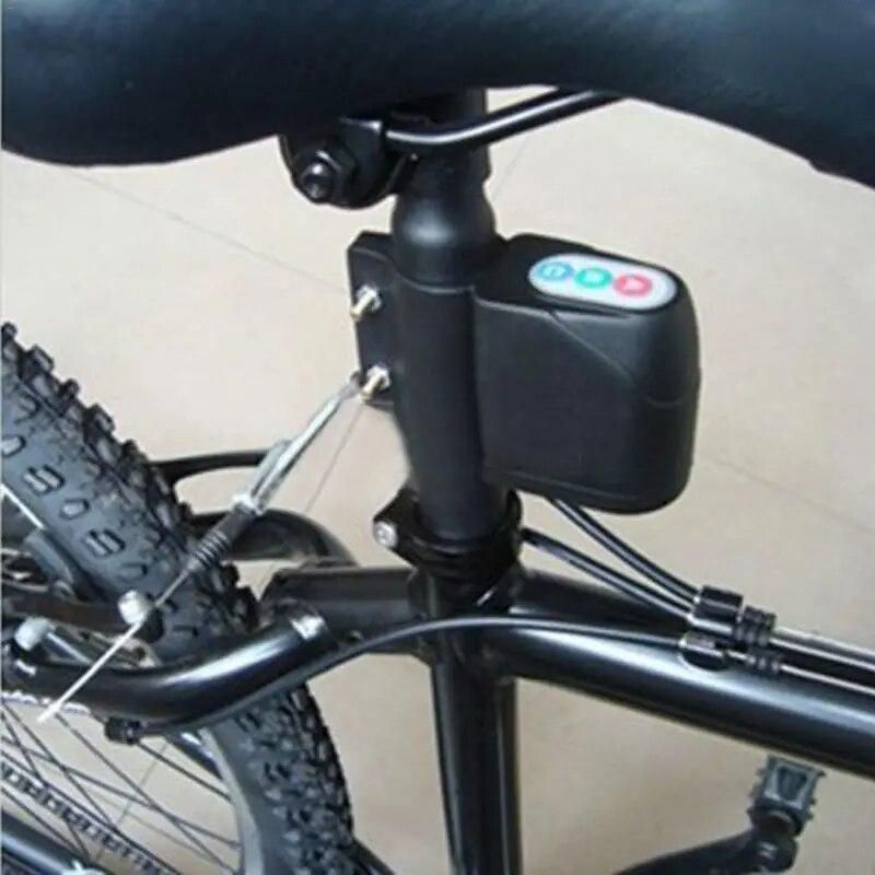 Bicycle Rain-proof Password Alarm Bicycle Anti-theft Device Electronic Lock Bicycle Mountain Bike Lock