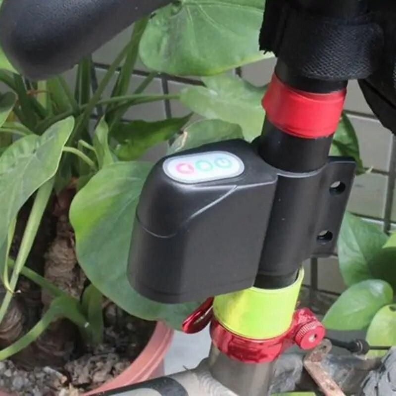 Bicycle Rain-proof Password Alarm Bicycle Anti-theft Device Electronic Lock Bicycle Mountain Bike Lock
