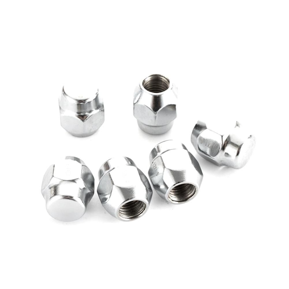 50PCS Wheel Nuts Conical Collar Closed M12X1.5 for Citroen