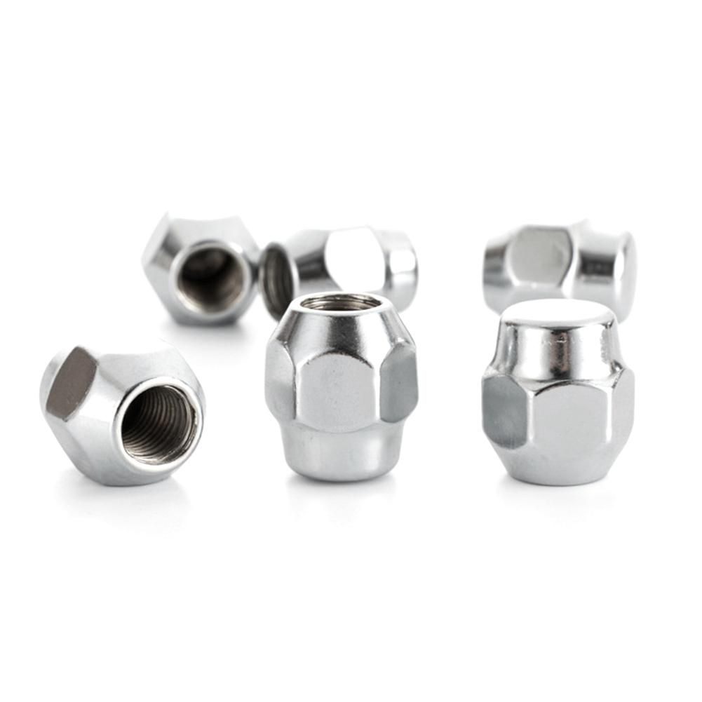 50PCS Wheel Nuts Conical Collar Closed M12X1.5 for Citroen