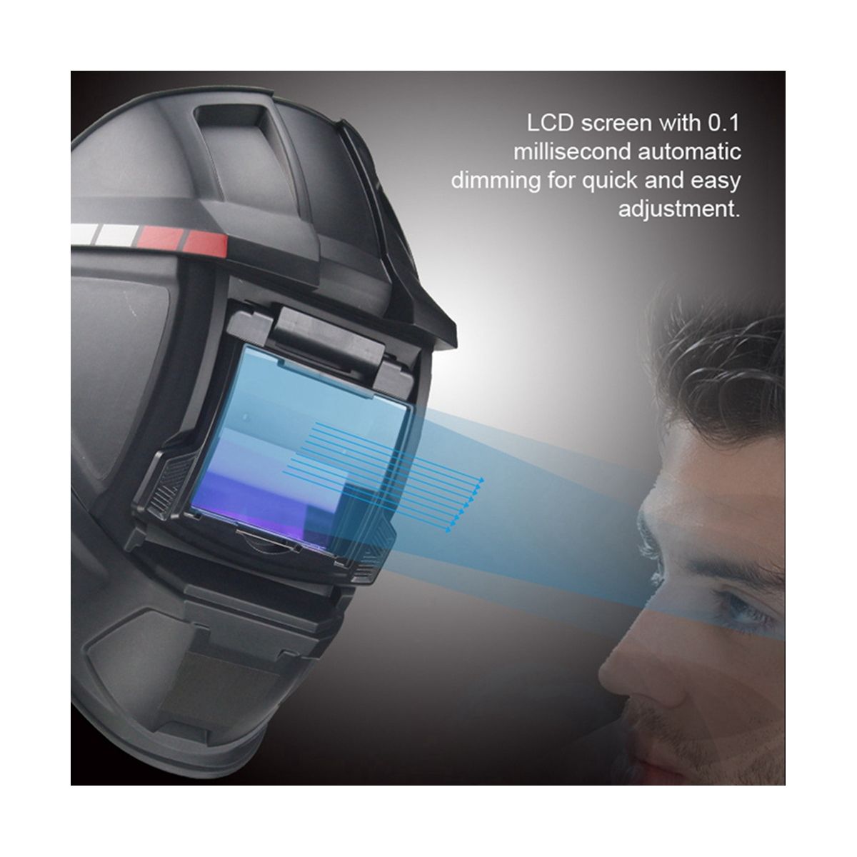 Automatic Dimming Welding Mask Welding Helmet Welder Welding Cap Welding Argon Arc Welding Glasses Protective Welding