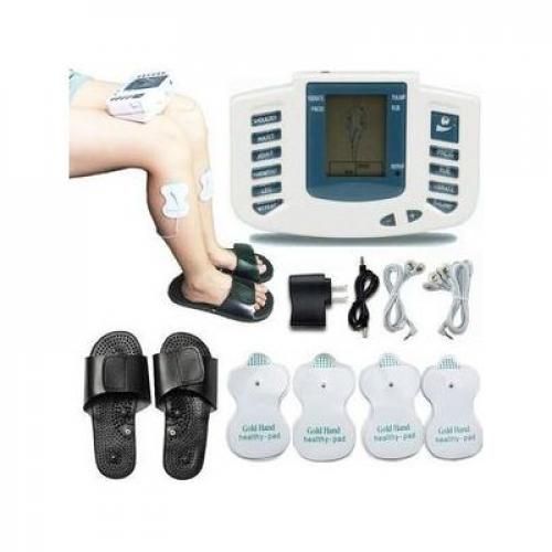Digital Electrical Acupuncture Slimming Body Machine Therapy Slippers Stroke Massager