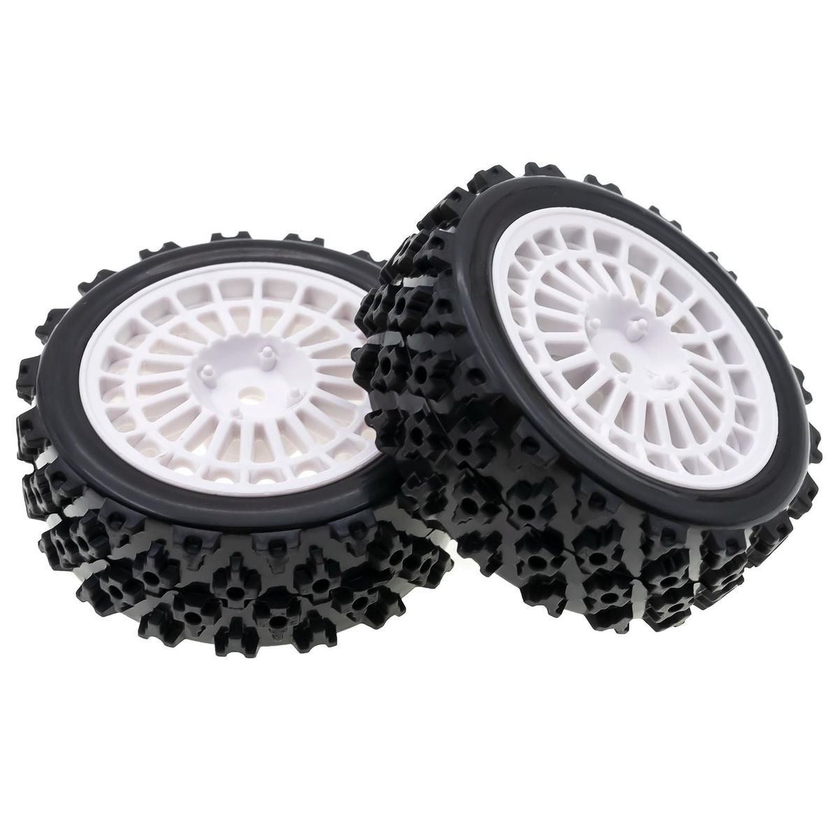 Remote Control Off-Road Rally Car Tires 71*26mm 4pcs Replacement for TAMIYA TT02 XV01 HSP 94123 HPI KYOSHO WLtoys 1/10 Remote Control Car Wheel