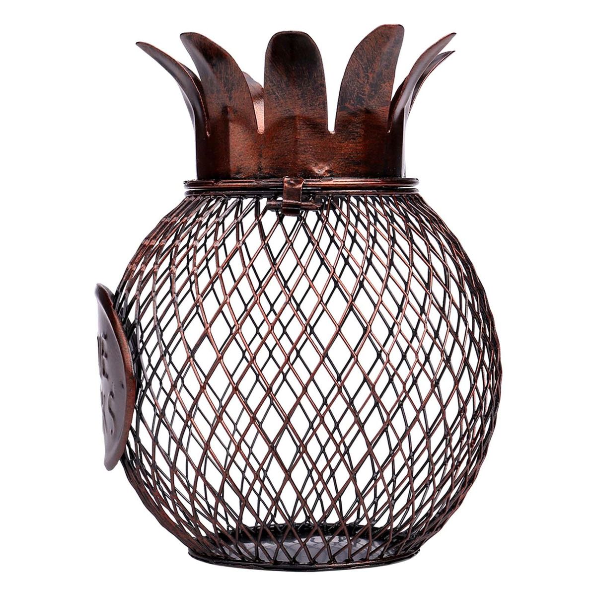 TOOARTS Pineapple wine cork container  Handcrafts home decoration  Decorations  Practical crafts