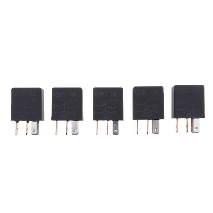 5pcs Automotive Change Over Changeover Micro Relay 30A 5-Pin Car Bike