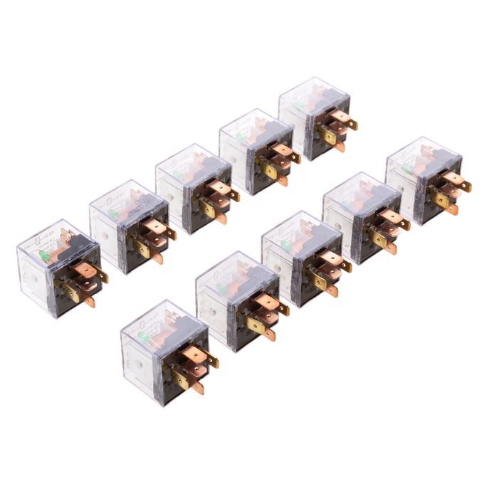 10x Car Truck Van Relay DC 12V 80A 5 Pin SPDT Relays On / Off Switch