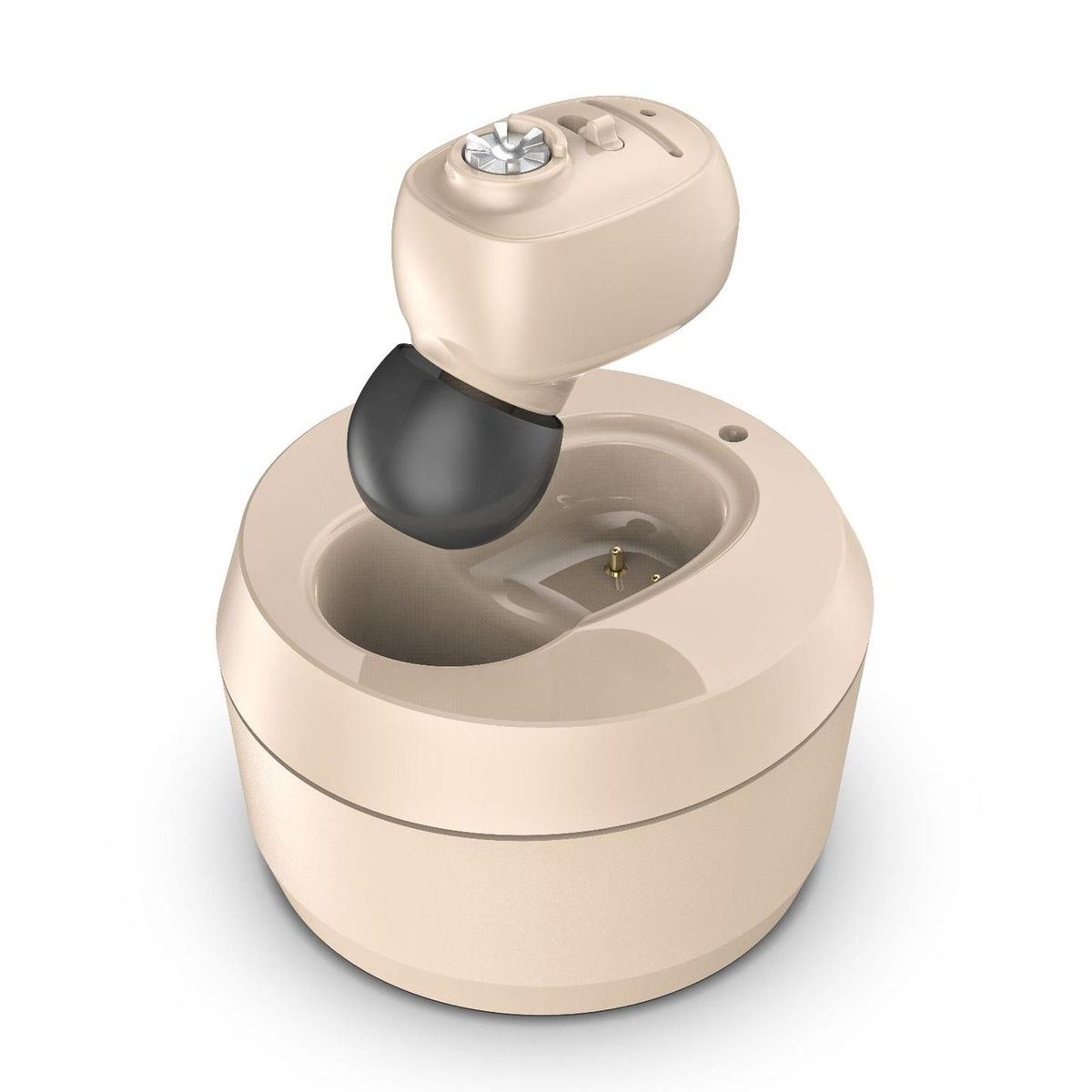 In Ear Noise Reduction Digital Mini Sound Beige